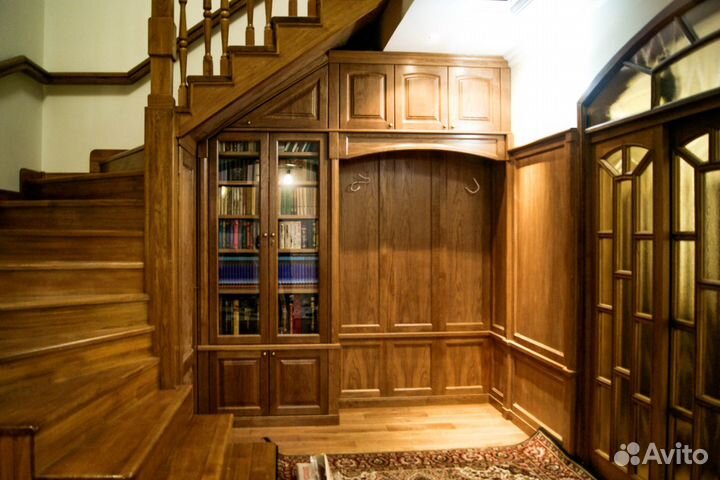 Мебель на заказ, прихожие, библиотеки, реставрация