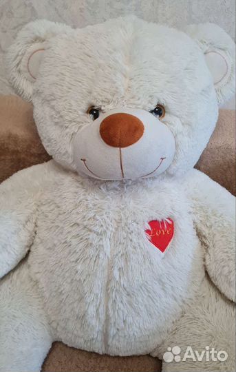Плюшевый медведь новый 65см