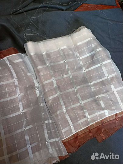 Остатки тюля шифон органза сетка фатин