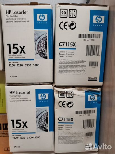 Катриджи для принтеров canon, hp и т.д