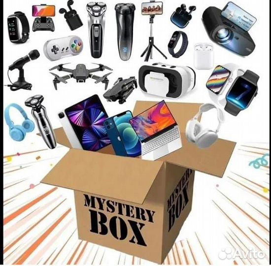 Mystery Box с техникой