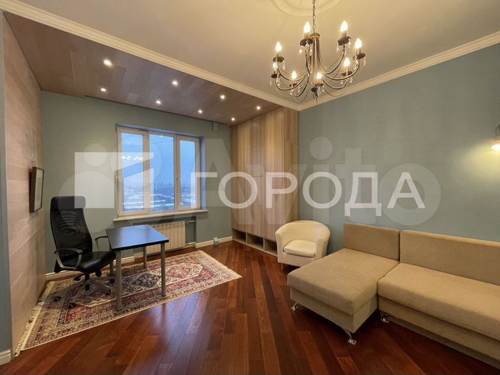 3-к. квартира, 122 м², 15/15 эт.