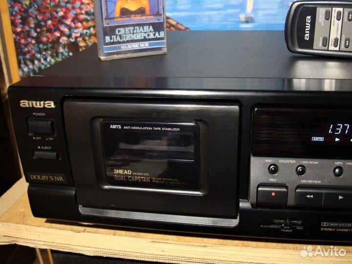 Aiwa AD-S950. Дека трёх головая с пультом