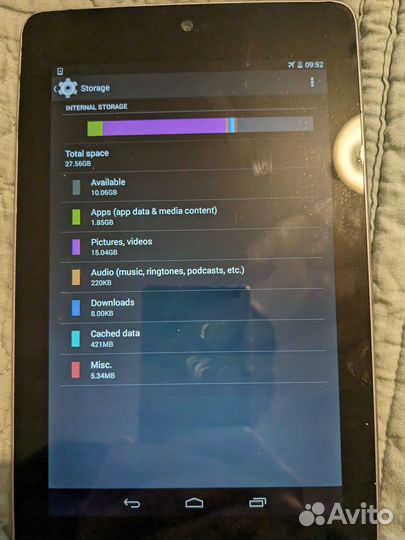 Планшет asus nexus 7