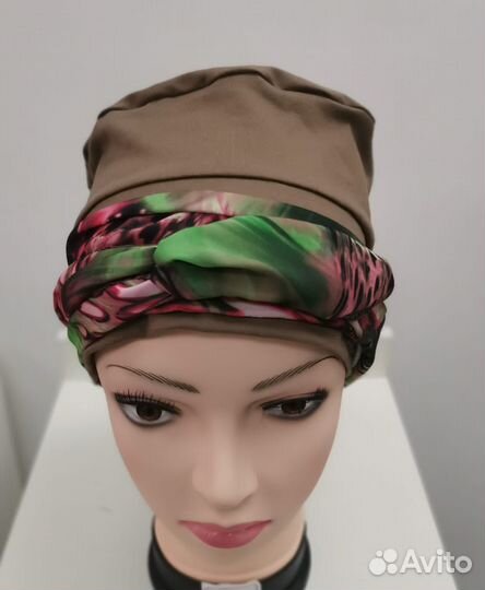 Шапки и банданы женские, трикотаж