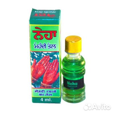 Хна и масло для мехенди