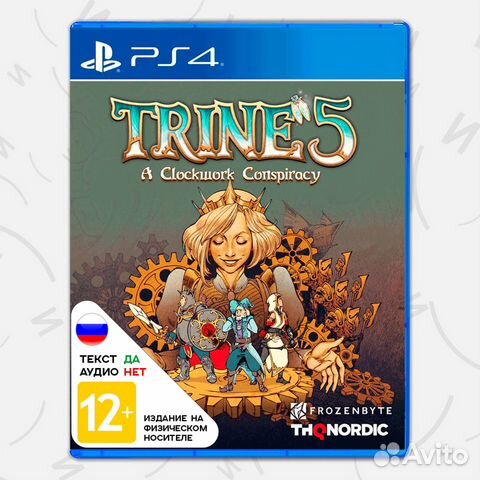 Trine 5: A Clockwork Conspiracy PS4, русские субти