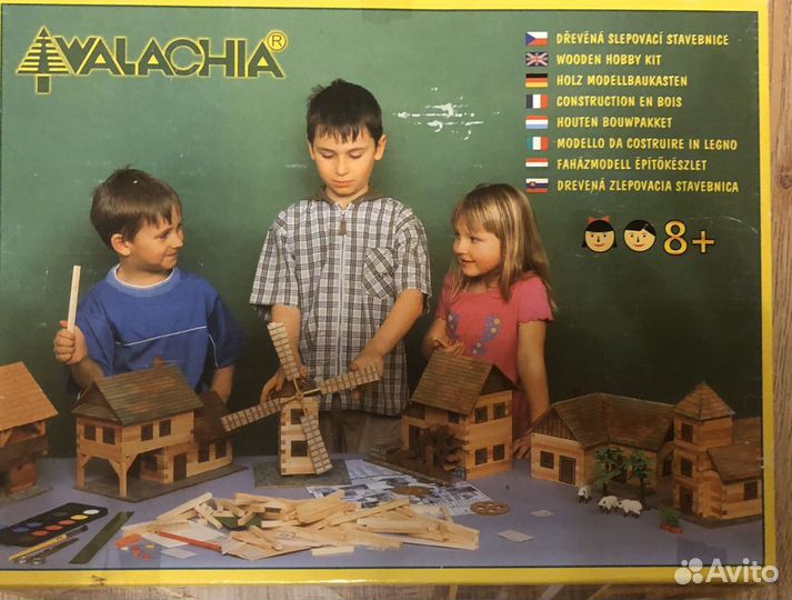 Деревянный конструктор Walachia-13, модель «Таверн