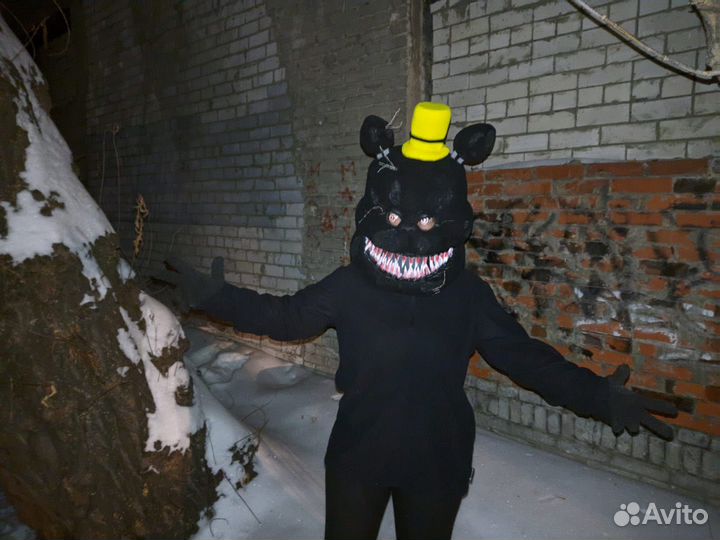 Кошмар Фрэдди фнаф маска 5 ночей косплей аниматоры