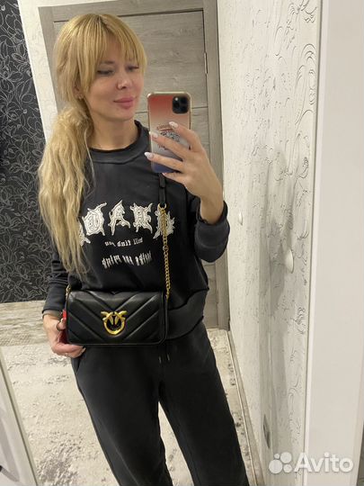 Сумка pinko натуральная кожа