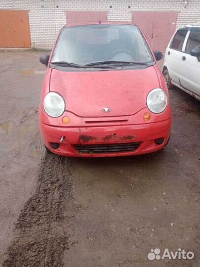 Разбор daewoo matiz