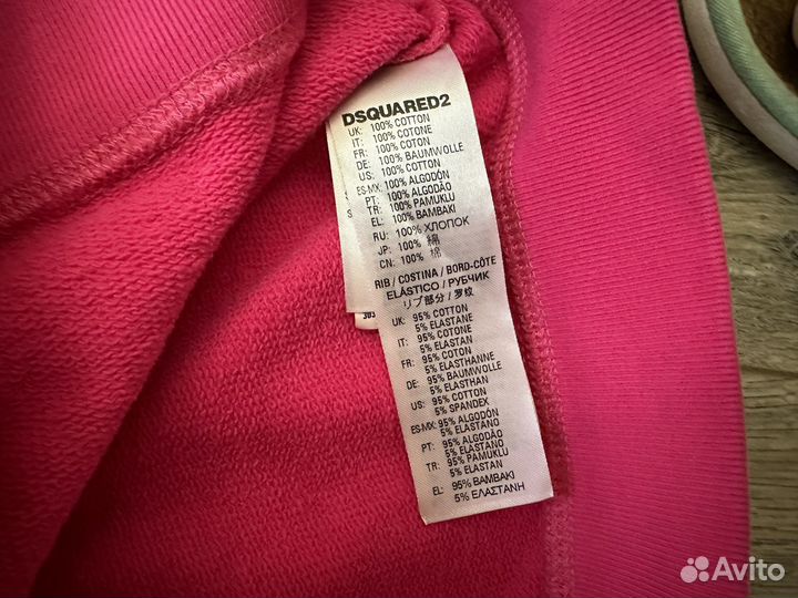 Толстовка с капюшоном Dsquared для девочки