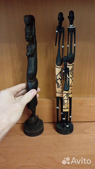 Африканские статуэтки из дерева
