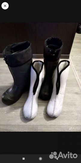 Спецодежда зимняя мужская, сапоги зимние