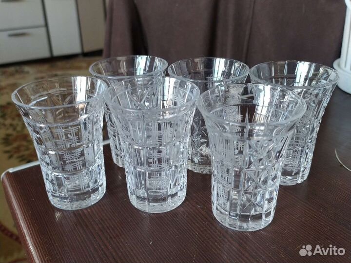 Стопки хрустальные СССР