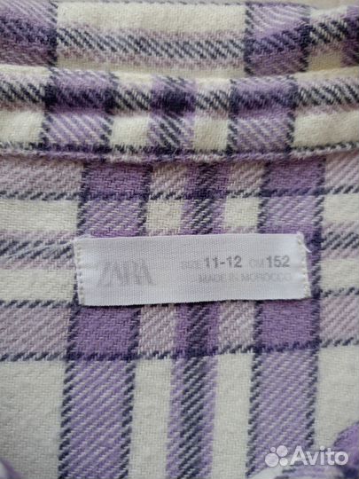 Рубашка в клетку Zara