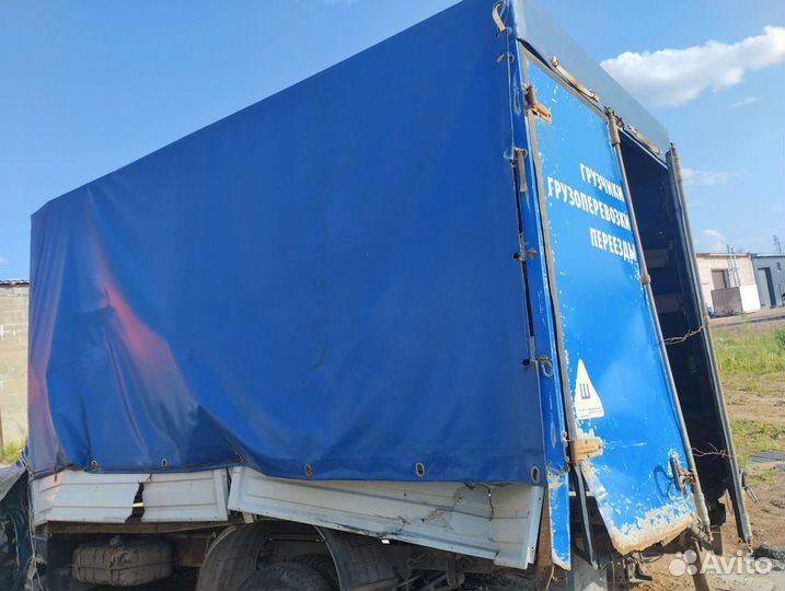 Кузов бортовой тентованный Газель на запчасти