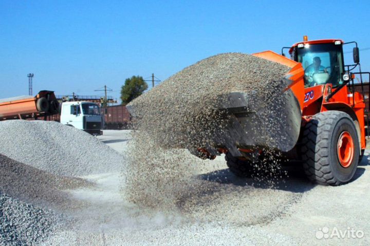 Щебень доставка