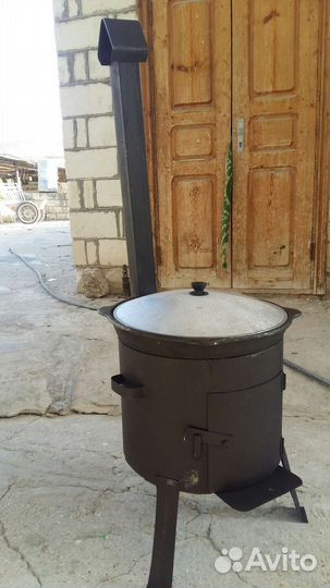Казан чугунный узбекский