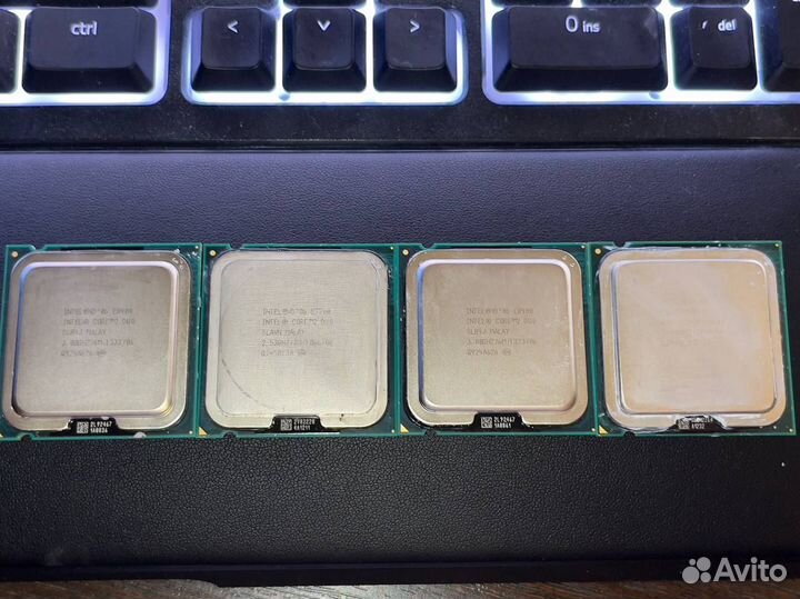 Процессоры intel core 2Duo 2.5,3.0Hz Pentium4 3.2
