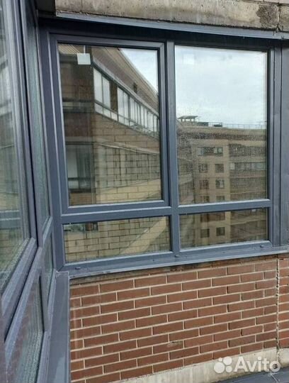 Остекление окон и балконов пвх