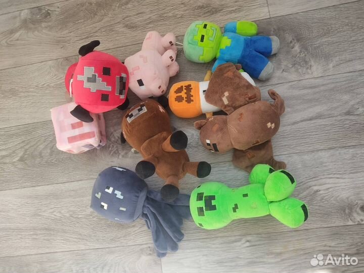 Мягкие игрушки Minecraft Майнкрафт