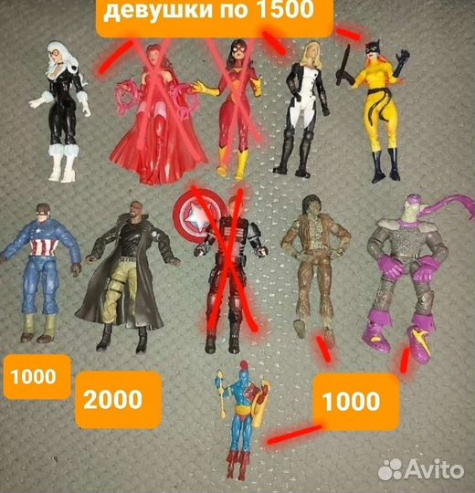 Шарнирные фигурки Марвел/Marvel