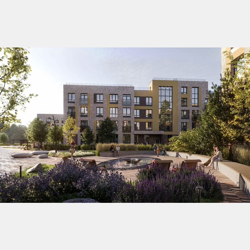 2-к. квартира, 65,4 м², 4/4 эт.