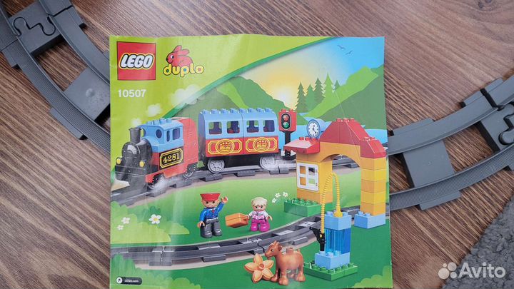 Lego duplo мой первый поезд