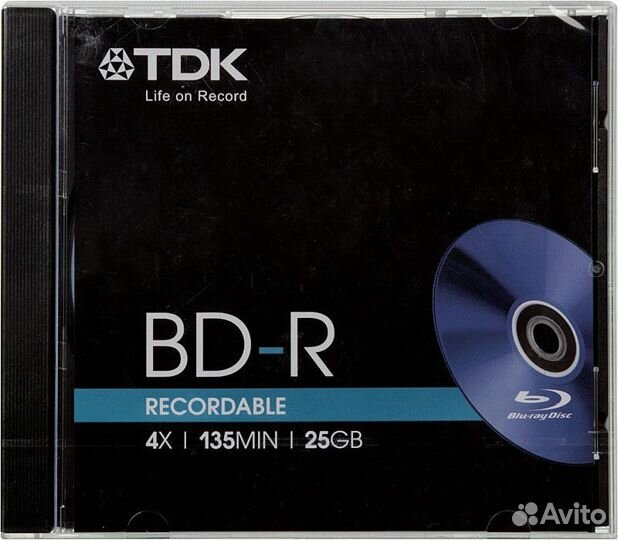 Диски blu-ray 25Gb BD-R новые