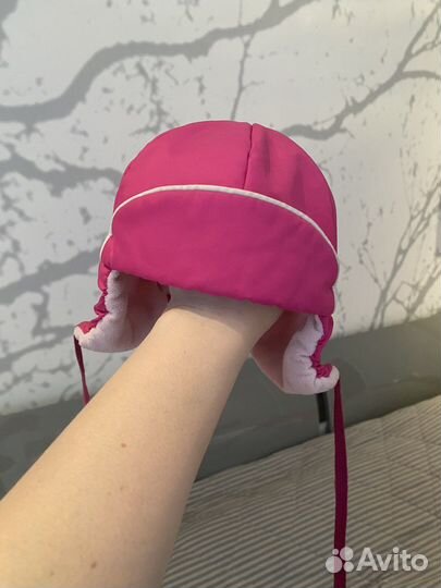 Шапка зимняя для девочки 48 50