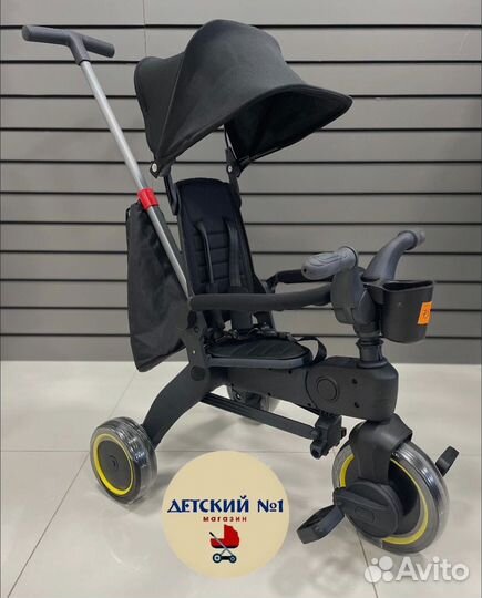 Детский велосипед с ручкой Luxmom s7