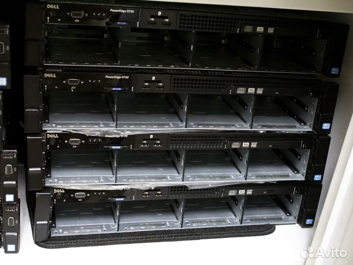 Серверы Dell R720: Xeon E5-26xx v2, 128-1536Gb