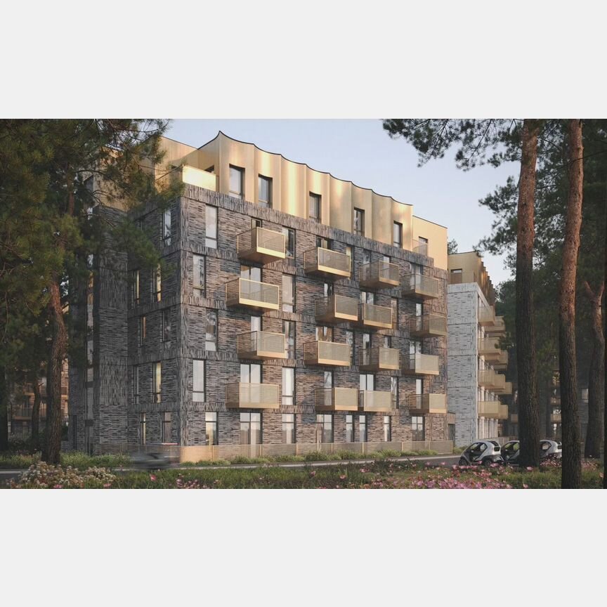 2-к. апартаменты, 57 м², 5/6 эт.