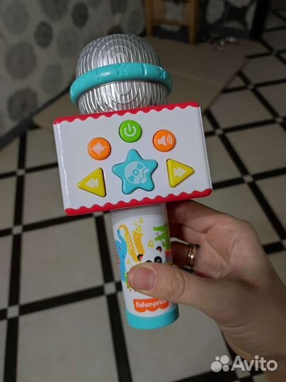 Микрофон детский fisher-price