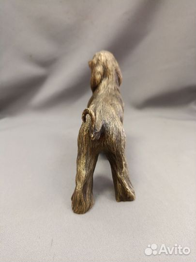 Бронзовая статуэтка Собака Афганская борзая