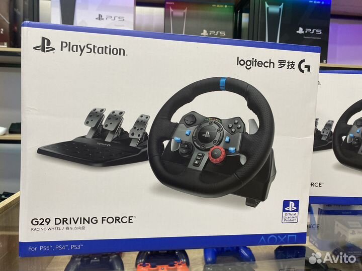 Руль PS4/PS5/PC Logitech G29 /Гарантия/Рассрочка