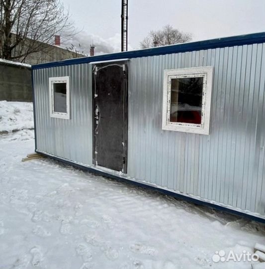 Бытовка строительная для короткого пребывания прор