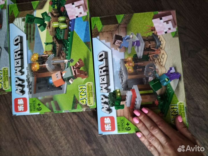 Lego Minecraft не оригинал набор