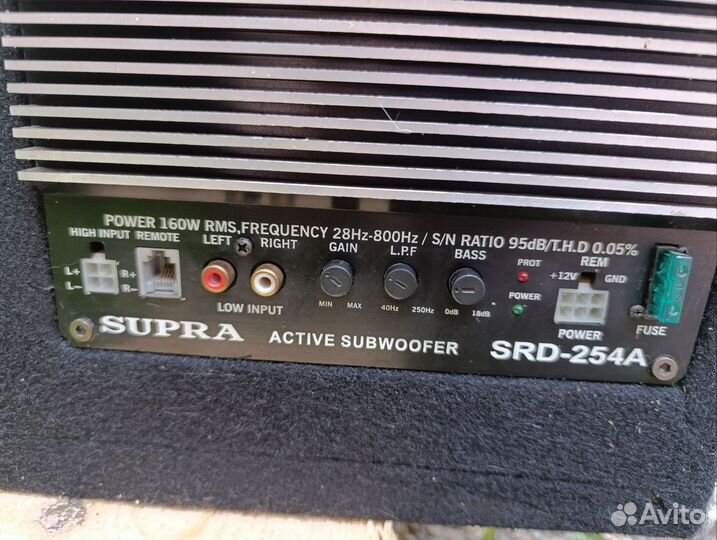 Сабвуфер активный, для истинных ценителей звука