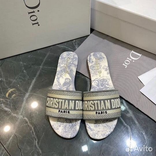 Шлепанцы женские Christian Dior Dway