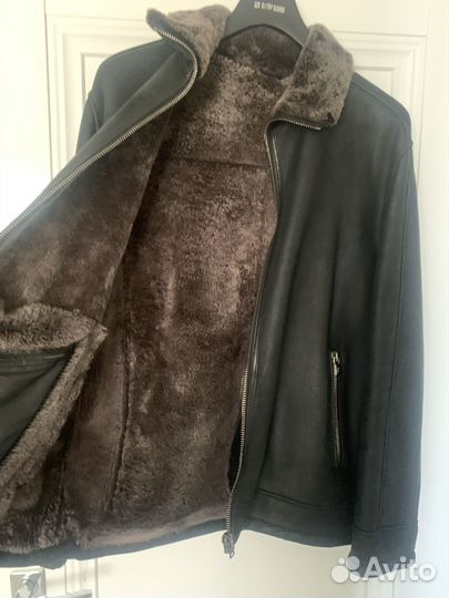 Дубленка натуральная мужская 54 56