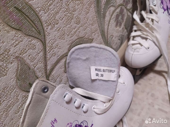 Фигурные коньки Butterfly новые