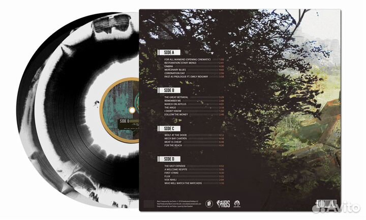 Battletech soundtrack 2xLP color