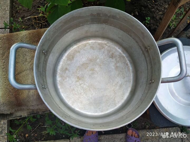 Кастрюля алюминиевая 20 литров