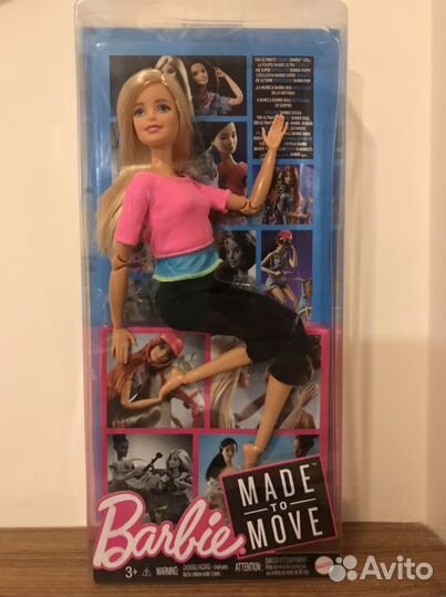 Кукла барби barbie безграничные движения новая