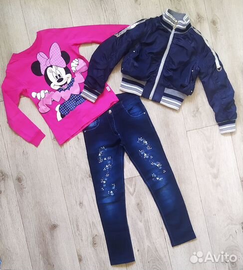 Одежда для девочки 5-7 лет