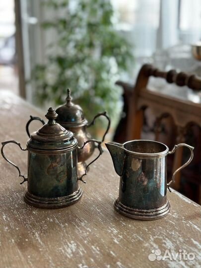 Винтажные предметы, посеребрение