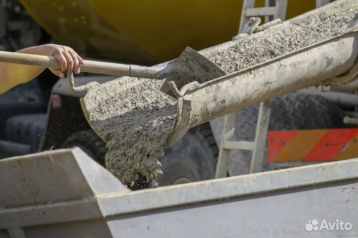 Бетон подача лентой