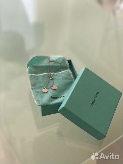 Цепочка с кулоном Tiffany co оригинал